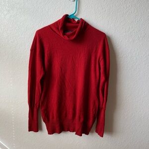 Magaschoni 100% cashmere red sweater